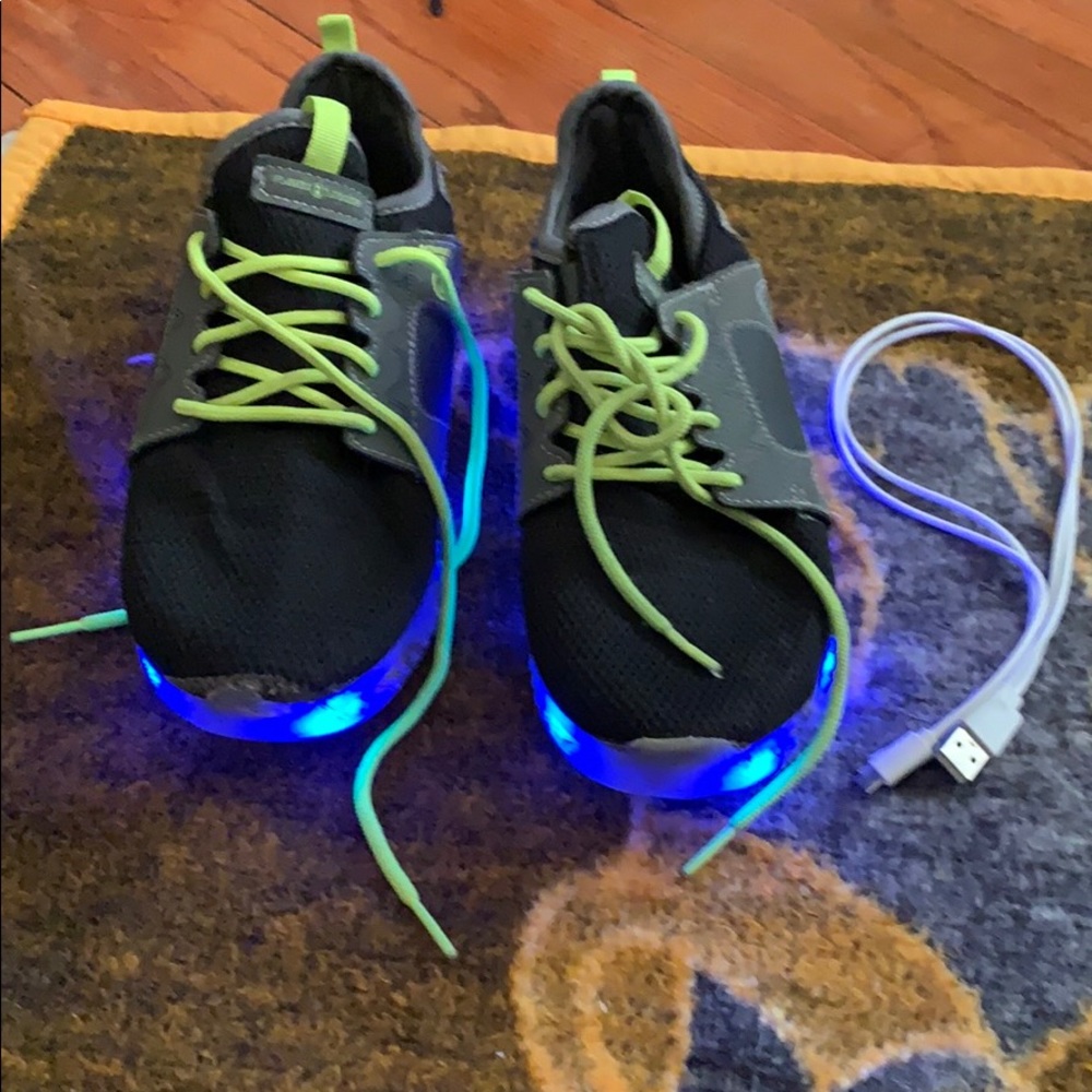 Light up shoes